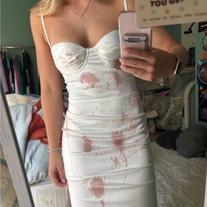 Vampire bride Halloween costume NWT